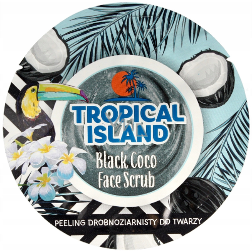 მარიონი - სახის სკრაბი 'Tropical Island' შავი ქოქოსი N1752 8გრ
