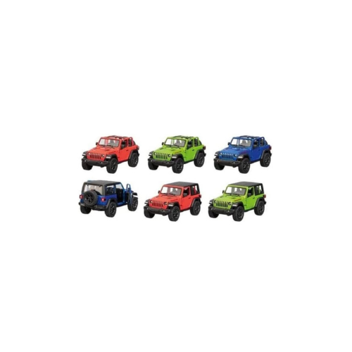 გოკი - სათამაშო მანქანა Jeep Wrangler 2018 /3წლ+/