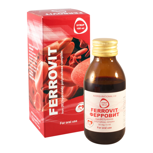 Ferrovit syrup 50mg/5ml 100ml