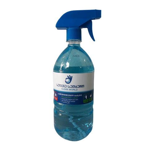 Antibacterial. disinfectant solution 'Clean World' 300 ml # 1