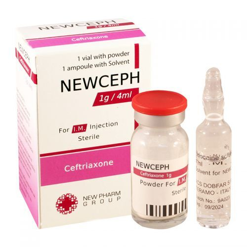 Newceph for i/m injection 1000mg in vial #1