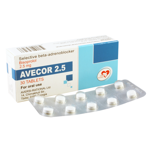 Avecor tab 2.5mg #30