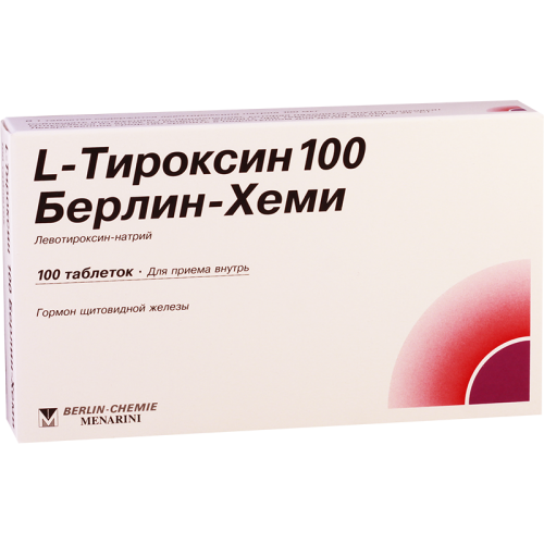 L-Thyroxin tab 100mkg #100