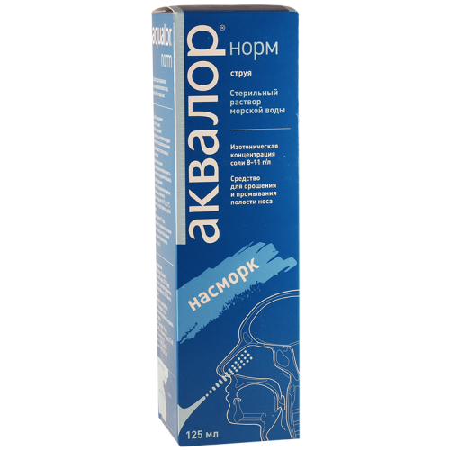 Aqualor norm nasal spray #1