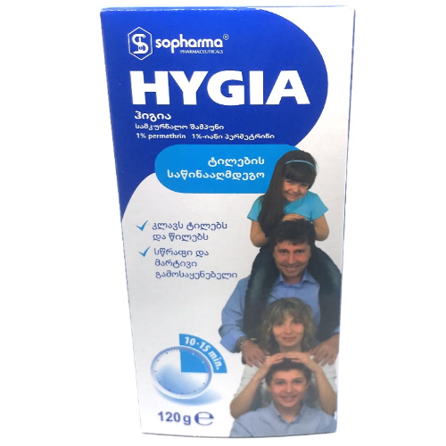 Higia shampoo for lice 120ml #1