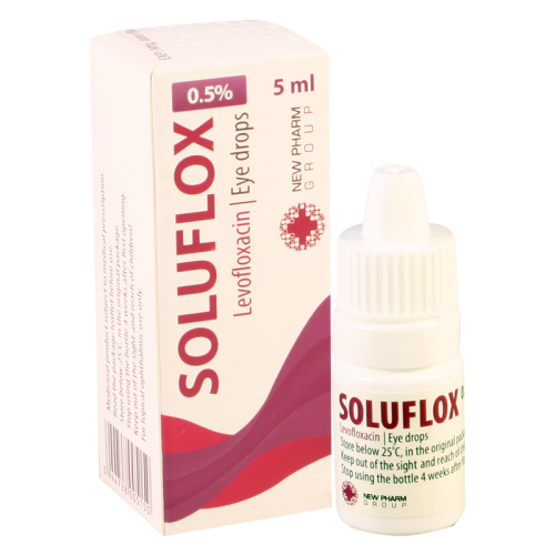 Soluflox eye drops 5mg/ml 5ml