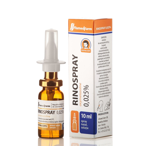 Rinospray nasal aeroz 0.025% 10ml