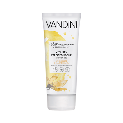 VANDINI - VITALITY Shower Gel Vanilla Blossom  Macadamia Oil 200ml 0140/0849