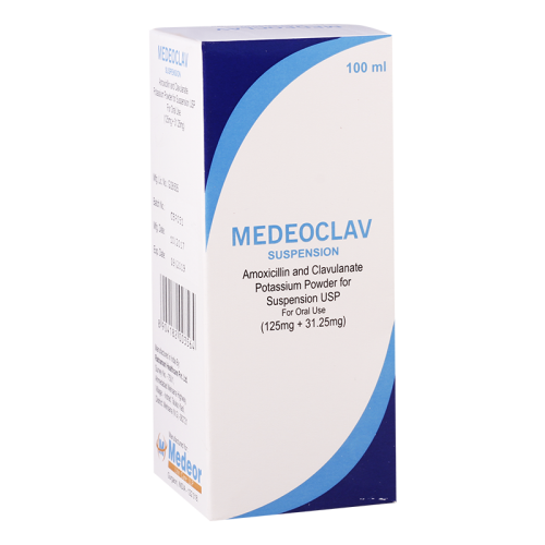 Medeoclav powder for suspension for oral 156.25mg/5ml in vial #1
