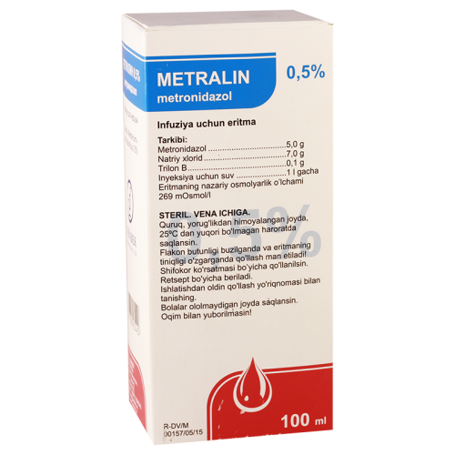 Metralin solution for infution 0.5% 100ml #1