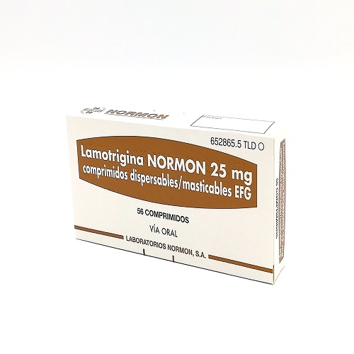 Lamotrigina normon tab 25mg #56