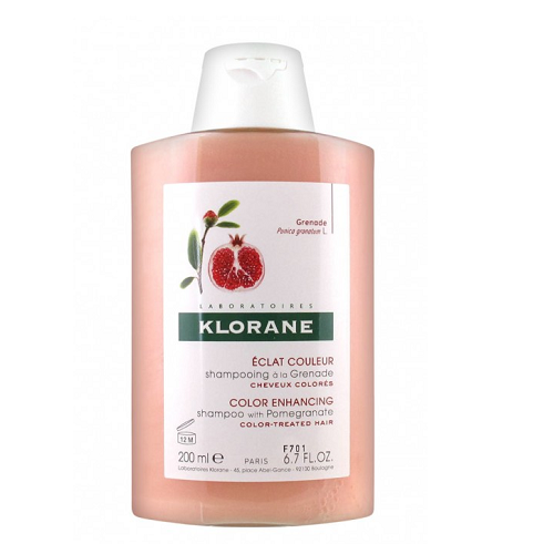 Klorane - Shampoo for colored hair GRENADE 200ML