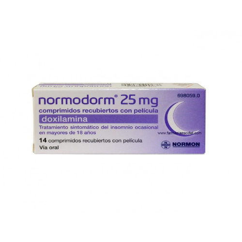 Normodorm tab 25mg #14