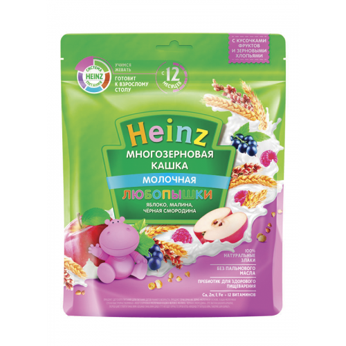 4600689601787 Heinz - porridge Lubopishka apple. raspberry. black currant /1 year+/ 200g 1787