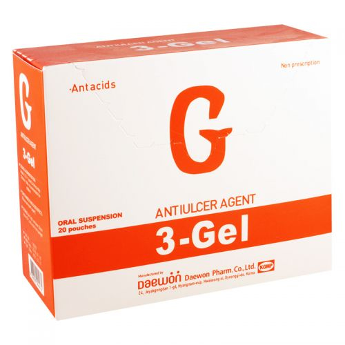 3-Gel suspension sashet #20