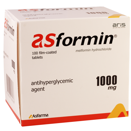 Asformin tab 1000mg #100