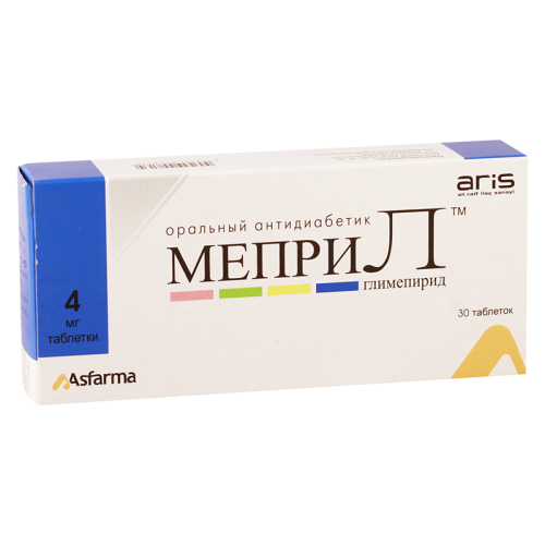 Mepril tab 4mg #30