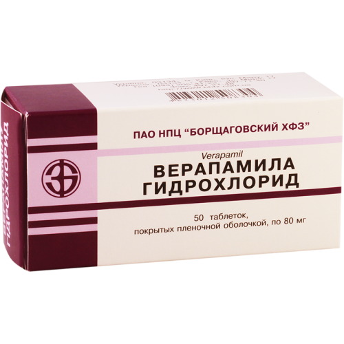 Verapamil dr 80mg #50