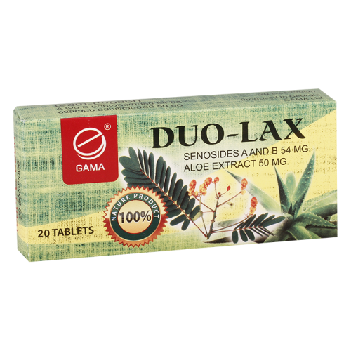 Duo-Lax tab #20