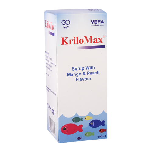 Krilomax syrup with mango and peach Flavour 150ml #1