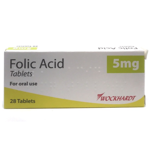 Folic acid tab 5mg #28