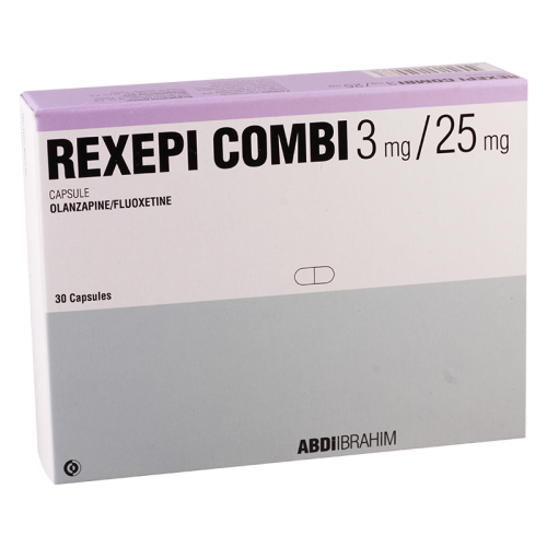 Rexepi combi caps 3mg+25mg #30