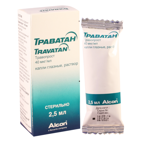 Travatan eye dr 40mkg/1ml 2.5ml