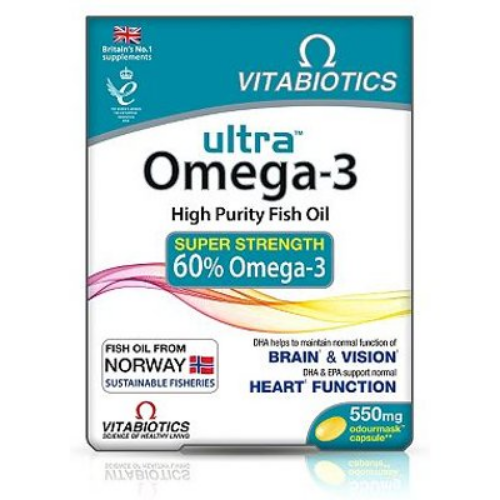 ULTRA OMEGA-3 HIGH POTENCY CAPS #60