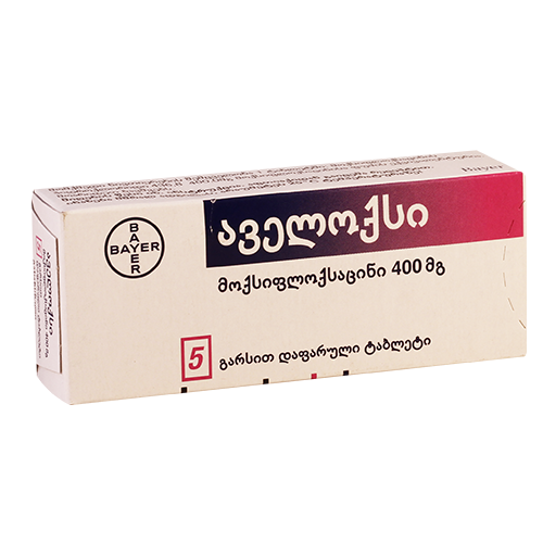 Avelox tab 400mg N5