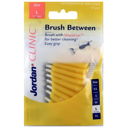 JORDAN TARGETCLINIC BRUSH BETWEEN LARGE 6065 #10