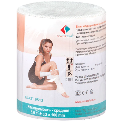 Tonus - elastic bandage 5.0X100mm 9512/6249