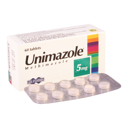 Unimazol tab 5mg #60