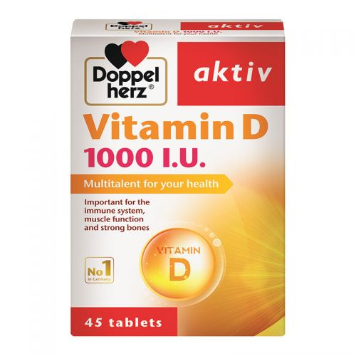 Doppel herz vit D-3 tab 1000IU #45