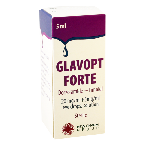 Glavopt Forte /20mg+5mg/ml 5ml #1