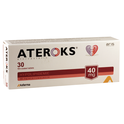 Ateroks tab 40mg #30