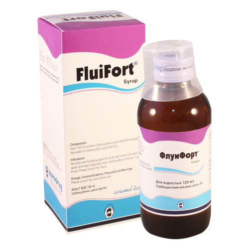 Fluifort 9% syrup 120ml