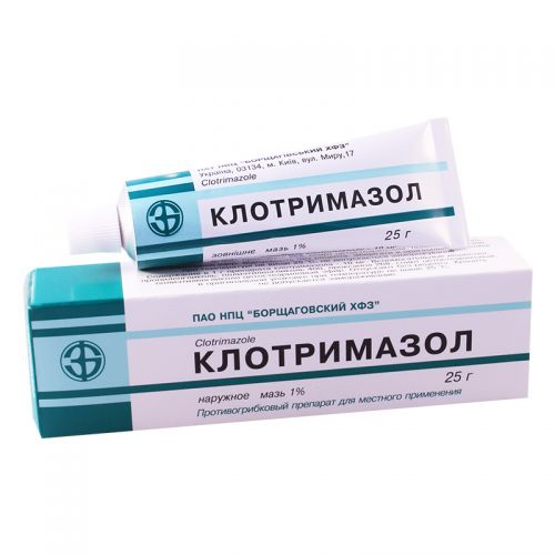 Clotrimazol ointment 1% 25gr #1