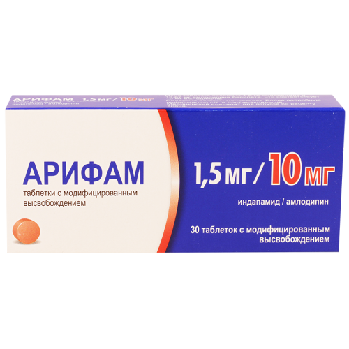 Arifam tab 1.5mg+10mg #30