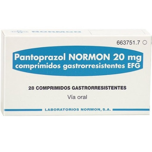 Pantoprazol NORMON tab 20mg №28