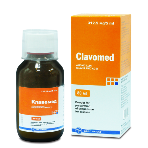 Clavomed susp 312.5/5ml 80ml #1