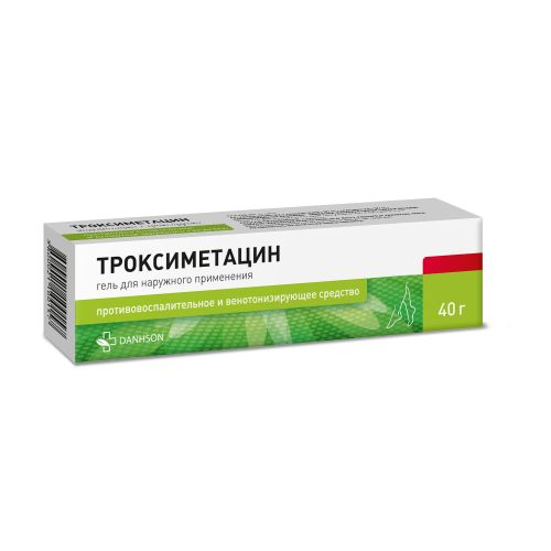 Troximetacin gel 30mg+20mg 40.0