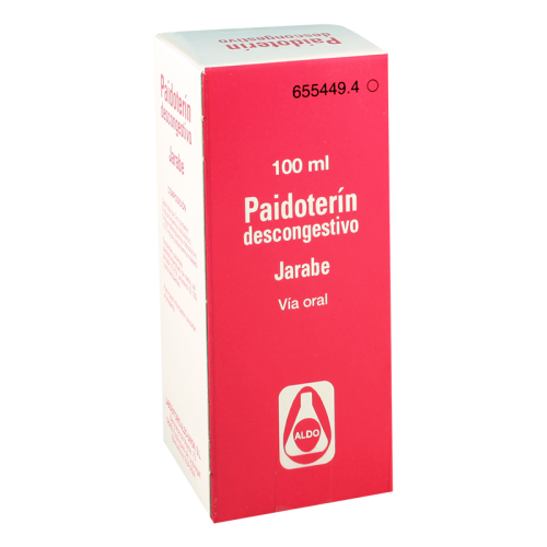 Paidoterin descongestivo syrup 100ml #1