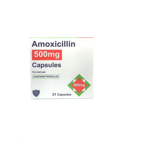 Amoxicillin caps 500mg #21