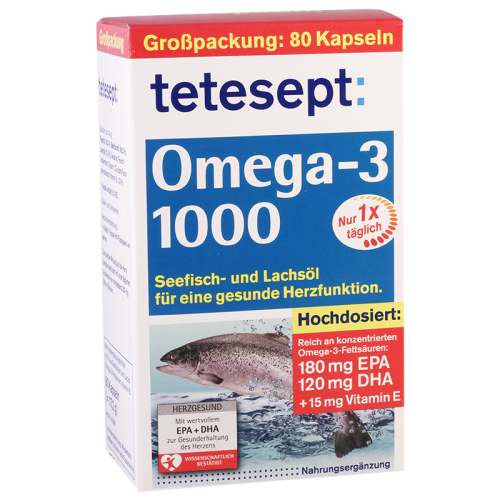 Omega-3 Tetesept 1000mg #80