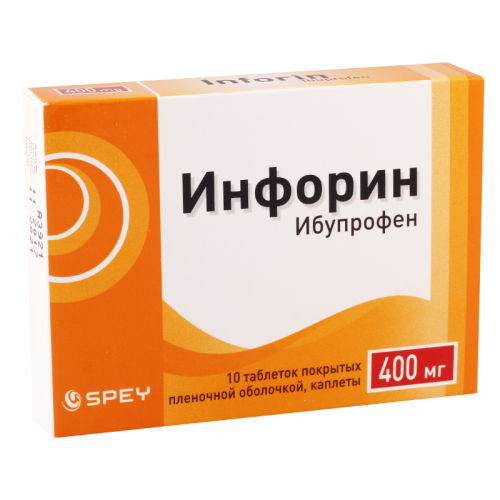 Inforin tab 400mg #10