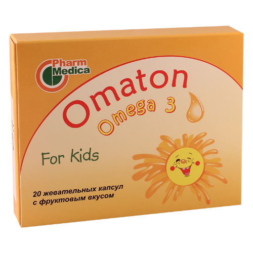 Omega-3 for kids caps cheweble #20