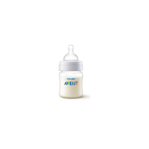 Avent - bottle 'Classic+' plastic. anti-colic /0 months+/ 125 ml 810/17/8200