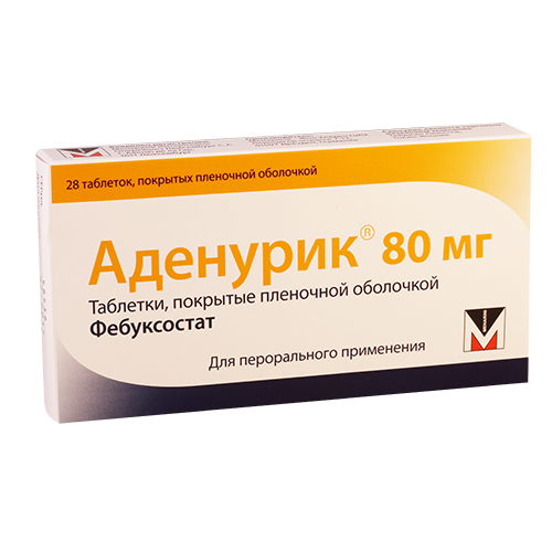 Adenuric tab 80mg #28