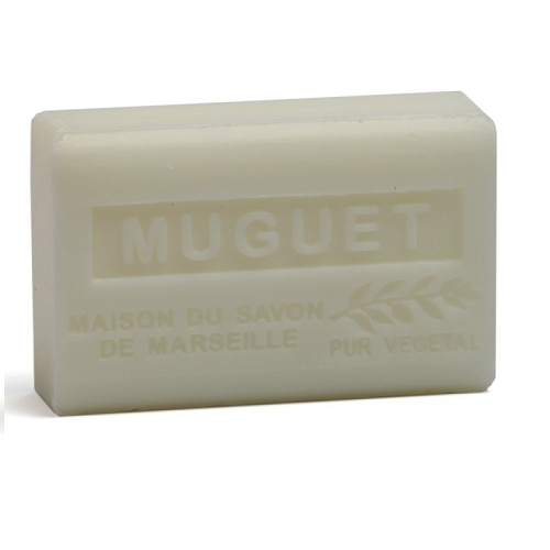 MSM 125GR SHEA BUTTER SOAP BIO - MUGUET