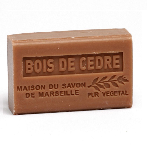 MSM 125GR SHEA BUTTER SOAP BIO - BOIS DE CEDRE